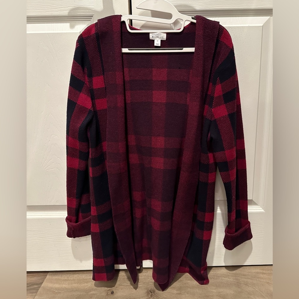 Market & Spruce Hooded Coat/Cardigan